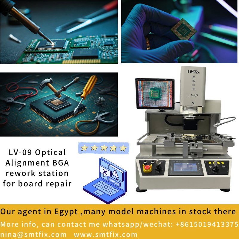 Infrared BGA Rework Station 6800W for Laptop, Server & Motherboard Chip ...